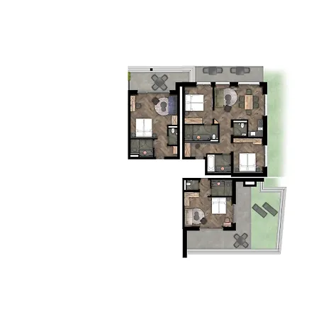 Appartement The Matthew - Pop Up & Down Wagrain