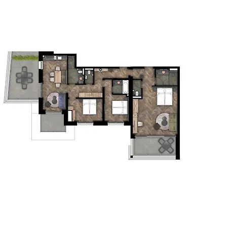 The Matthew - Pop Up & Down Appartement
