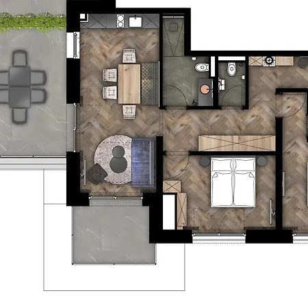 The Matthew - Pop Up & Down Apartment *